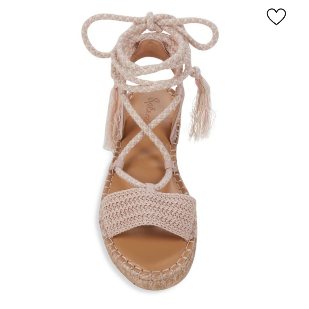 Splendid Mimosa Ankle Strap Leather Sandals. Sz 7.5. New. Org $108